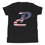 Youth Patriotic Logo Tee - Multiple Colors